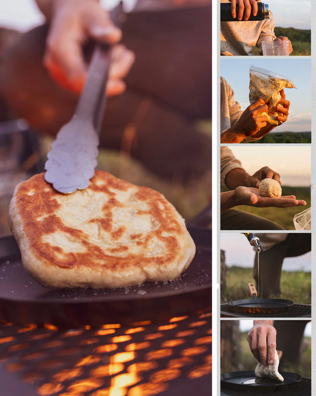 [CAMPFIRE BREAD]]