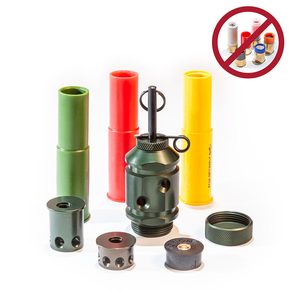 [Gen 4 Perimeter Trip Alarm with Orion Shells and Fith Ops Adapters Do Not Use Brass Hull Shells]]