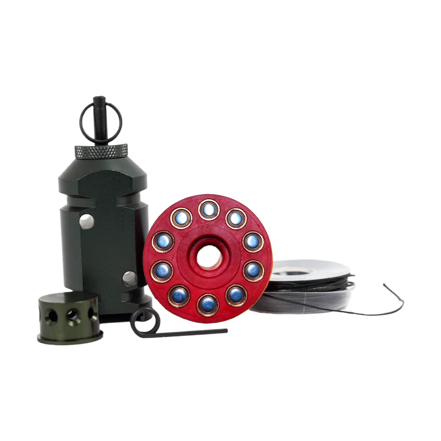 [Fith Ops Perimeter Camp Safe Gen3 Trip Alarm Kit - Dyneema Trip Line, 209 Carrier &amp; 209 Primer Adapter]]