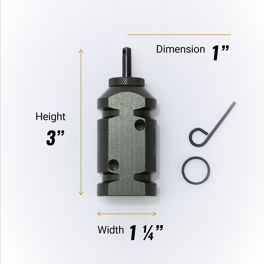[Dimensions of the perimeter trip alarm 3x1.25x1]]